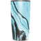 Aqua Blue Marble Ink Yeti 20oz Tumbler Skin