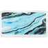Aqua Blue Marble Ink YETI Tundra 65 Hard Cooler Skin