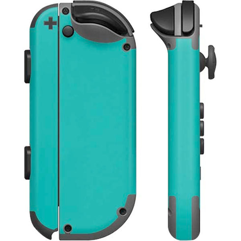 Aqua Blue Blue Solid Nintendo Joy-Con (L/R) Controller Skin