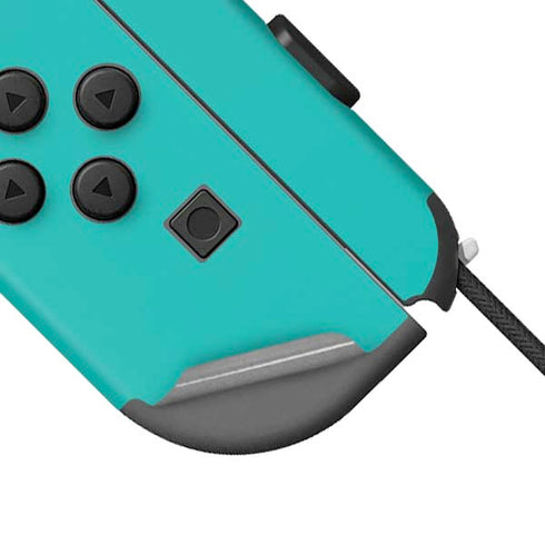 Aqua Blue Blue Solid Nintendo Joy-Con (L/R) Controller Skin