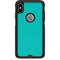 Aqua Blue Blue Solid Otterbox Commuter iPhone Skin