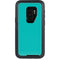 Aqua Blue Blue Solid Otterbox Defender Galaxy Skin