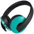 Aqua Blue Blue Solid PlayStation 4 Gold Wireless Headset Skin