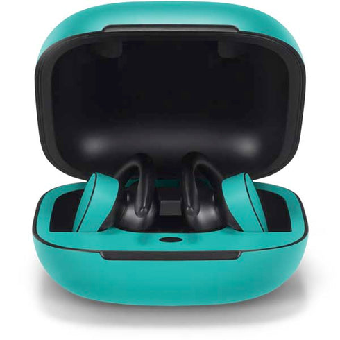 Aqua Blue Blue Solid PowerBeats Pro Skin
