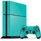 Aqua Blue Blue Solid PS4 Console and Controller Bundle Skin