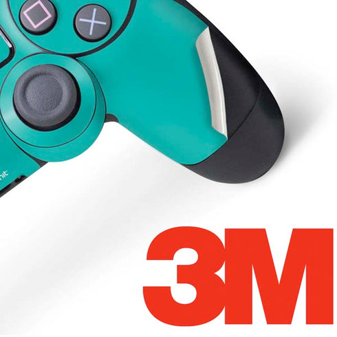 Aqua Blue Blue Solid PS4 Controller Skin