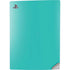 Aqua Blue Blue Solid PS5 Digital Edition Console Skin