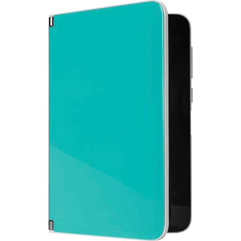 Aqua Blue Blue Solid Surface Duo Skin