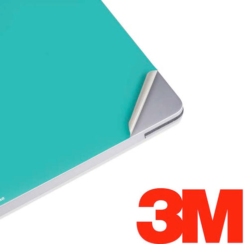 Aqua Blue Blue Solid Surface Laptop 2 Skin