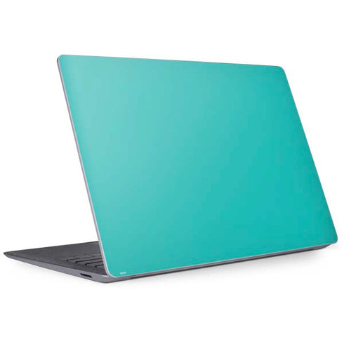Aqua Blue Blue Solid Surface Laptop 3 13.5in Skin