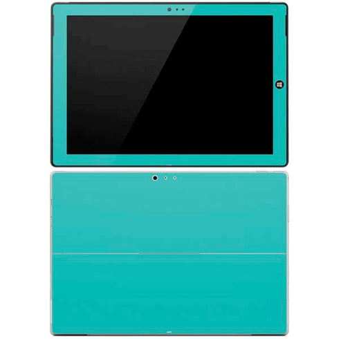 Aqua Blue Blue Solid Surface Pro 3 Skin