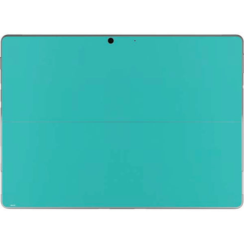 Aqua Blue Blue Solid Surface Pro 8 Skin