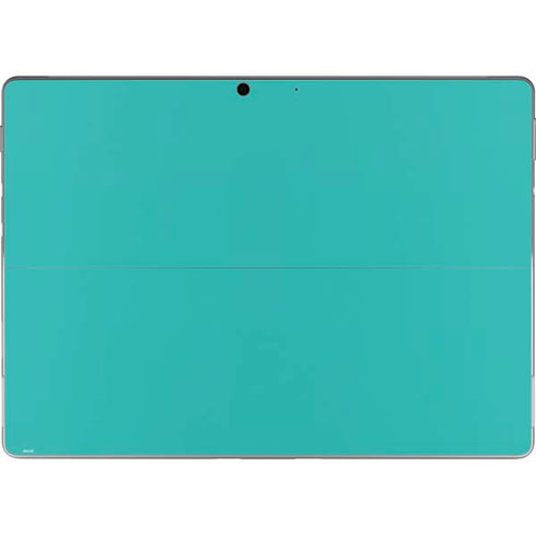 Aqua Blue Blue Solid Surface Pro 9 Skin