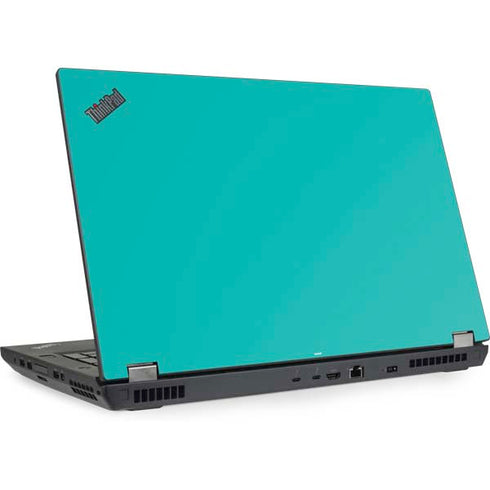 Aqua Blue Blue Solid Lenovo ThinkPad Skin