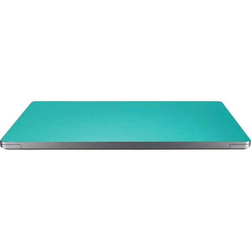 Aqua Blue Blue Solid Universal Laptop 13in (10.6 x 7.6in) Skin