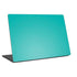 Aqua Blue Blue Solid Universal Laptop 16.6in (13.4 x 9.7in) Skin