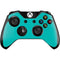 Aqua Blue Blue Solid Xbox One Controller Skin
