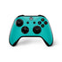 Aqua Blue Blue Solid Xbox One X Controller Skin
