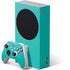 Aqua Blue Blue Solid Xbox Series S Bundle Skin