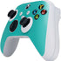 Aqua Blue Blue Solid Xbox Series S Controller Skin
