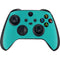 Aqua Blue Blue Solid Xbox Series X Controller Skin