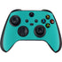 Aqua Blue Blue Solid Xbox Series X Controller Skin