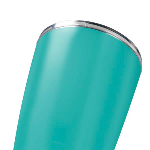Aqua Blue Blue Solid Yeti 20oz Tumbler Skin