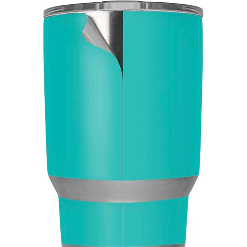Aqua Blue Blue Solid Yeti 20oz Tumbler Skin