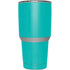 Aqua Blue Blue Solid Yeti 30oz Rambler Tumbler Skin