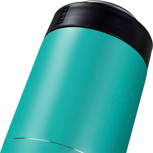 Aqua Blue Blue Solid Yeti Colster Can Insulator Skin