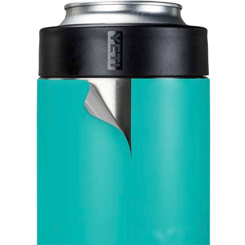 Aqua Blue Blue Solid Yeti Colster Can Insulator Skin
