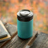 Aqua Blue Blue Solid Yeti Colster Can Insulator Skin
