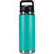 Aqua Blue Blue Solid YETI Rambler 26oz Bottle Skin