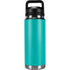 Aqua Blue Blue Solid YETI Rambler 26oz Bottle Skin