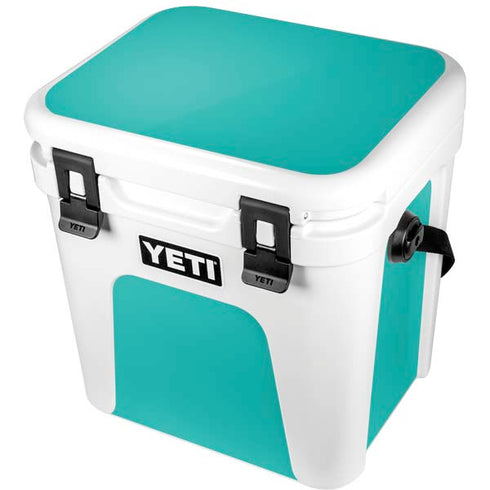 Aqua Blue YETI Roadie 24 Hard Cooler Skin