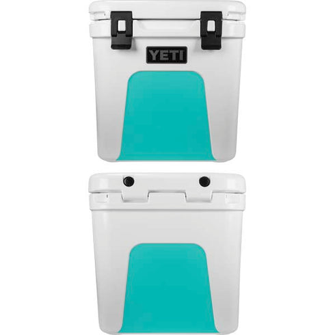 Aqua Blue YETI Roadie 24 Hard Cooler Skin