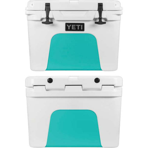 Aqua Blue YETI Tundra 35 Hard Cooler Skin