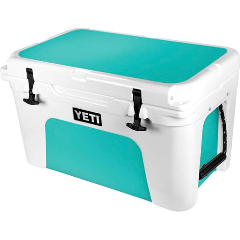 Aqua Blue YETI Tundra 45 Hard Cooler Skin