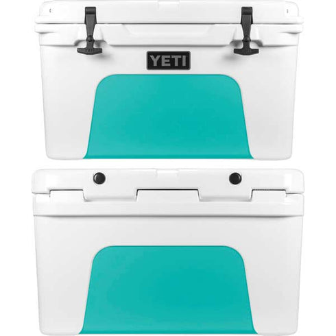 Aqua Blue YETI Tundra 45 Hard Cooler Skin