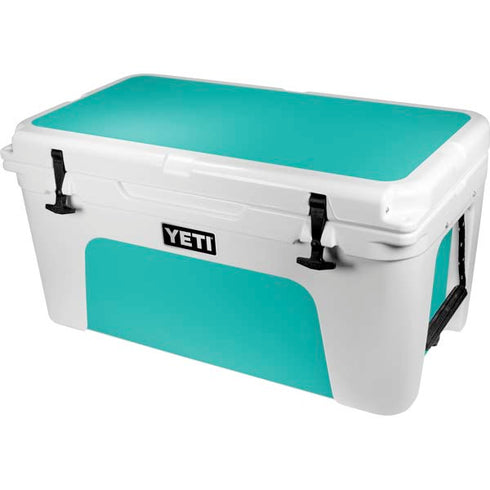 Aqua Blue YETI Tundra 65 Hard Cooler Skin