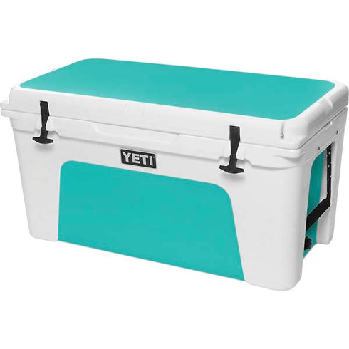 Aqua Blue YETI Tundra 75 Hard Cooler Skin