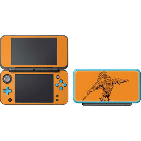 DC Comics Aquaman Comic Pop Nintendo 2DS XL (2017) Skin