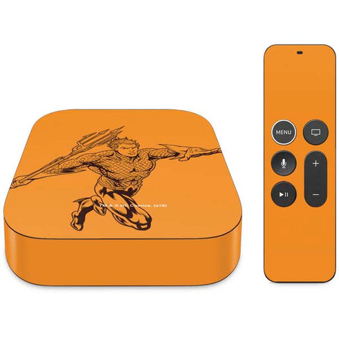 DC Comics Aquaman Comic Pop Apple TV Skin
