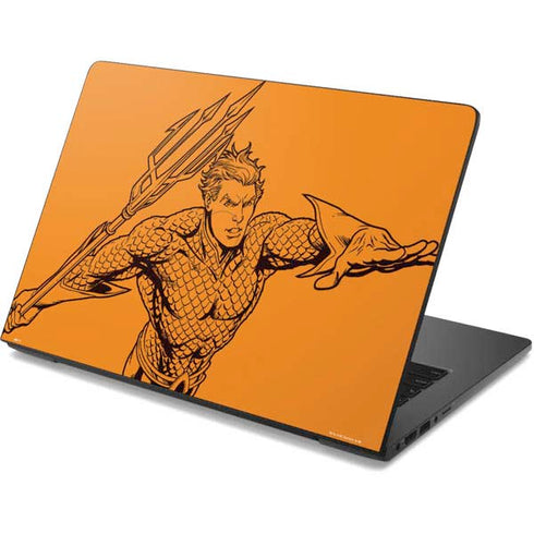 DC Comics Aquaman Comic Pop Dell Chromebook Skin