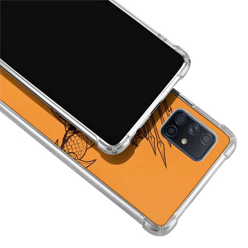 DC Comics Aquaman Comic Pop Galaxy A51 5G Clear Case