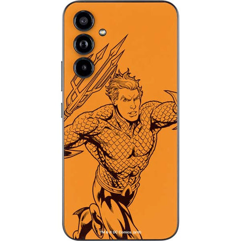 DC Comics Aquaman Comic Pop Galaxy A54 5G Skin