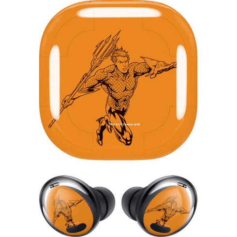 DC Comics Aquaman Comic Pop Galaxy Buds Pro Skin