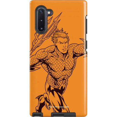 DC Comics Aquaman Comic Pop Galaxy Note 10 Pro Case