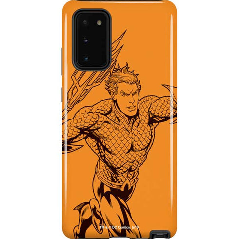 DC Comics Aquaman Comic Pop Galaxy Note20 5G Pro Case