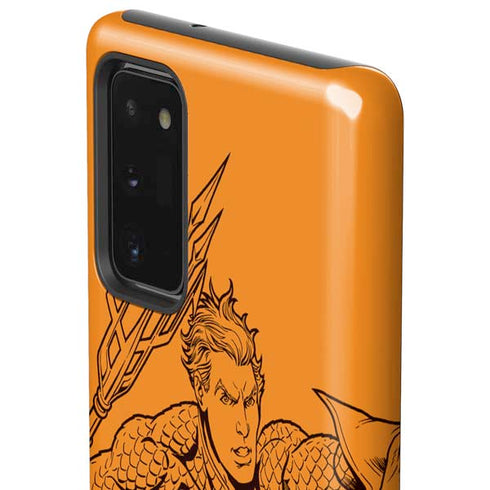 DC Comics Aquaman Comic Pop Galaxy Note20 5G Pro Case